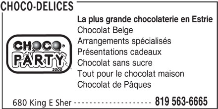 افلام+مثيره+للجنس Choco-Délices - Sherbrooke, QC - 680, rue King E | Canpages - FR