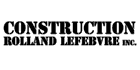 logo Constructions Rolland Lefebvre Inc (Les)