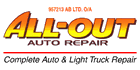 All Out Auto Repair - Logo