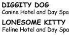 logo Diggity Dog & Lonesome Kitty Hotel & GroomingSpa