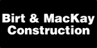 Birt & MacKay Construction - Logo