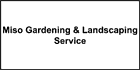 Miso Gardening & Landscaping Service - Logo