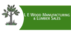 L-E Wood Manufacturing & Lumber Sales - Logo